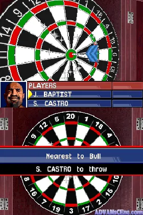 Phil Taylor's Power Play Darts (Europe) (Rev 1) screen shot game playing